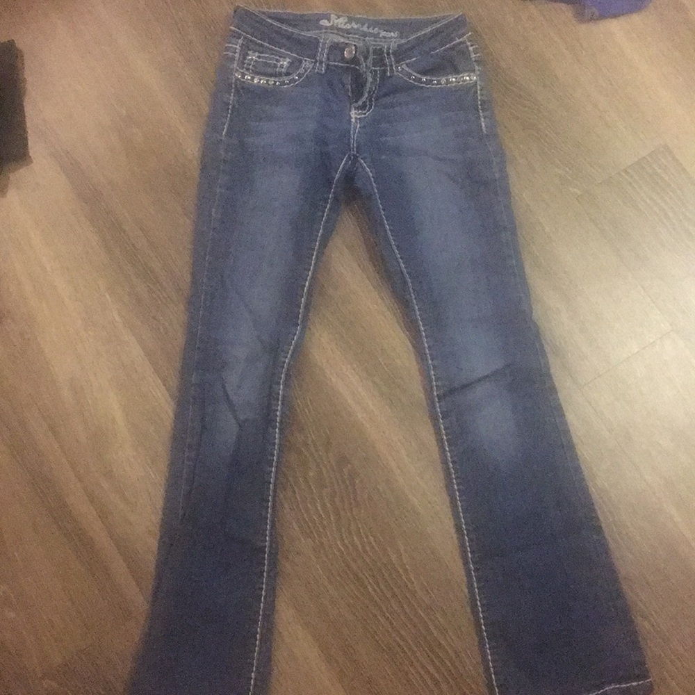 Embroidered jeans